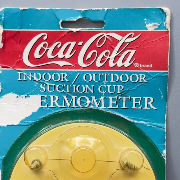 Vintage Coca-Cola Polar Bear Thermometer – 1996 NIP, Suction Cup Mount - Picture 7 of 8